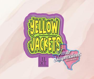 Yellow Jackets Freshie Mold