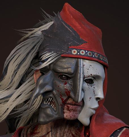 DbD Huntress Mask
