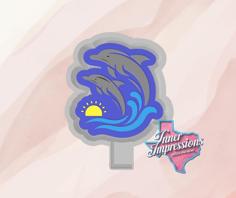 2000s Dolphins Freshie Mold