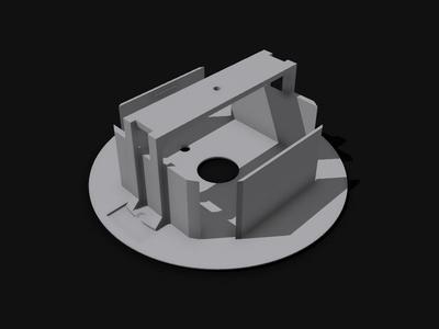Philips Hue Motion Mounting Kit 74mm Hollow Wall Box