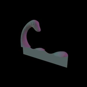 Loch Ness bookmark - Two versions
