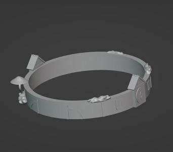 Mushroom Ring 3d Stl File | Mushroom Ring Digital File
