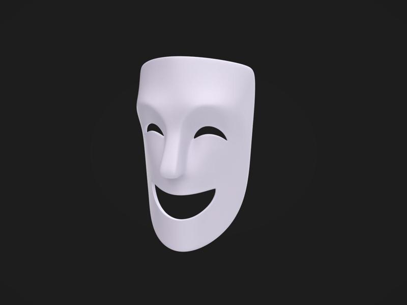 Happy Theater Mask