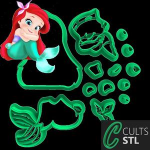 CORTADOR PEQUENA SEREIA 1 - 7cm