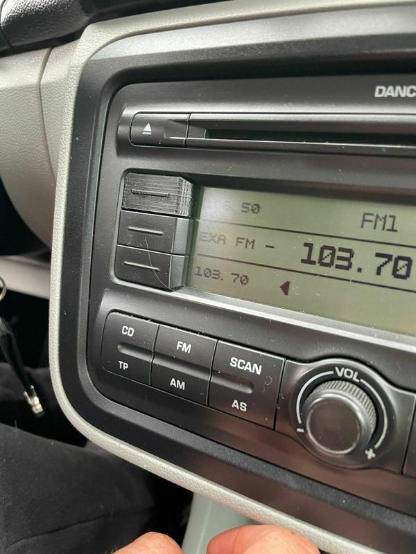 Radio button Škoda Fabia/Roomster Top Left