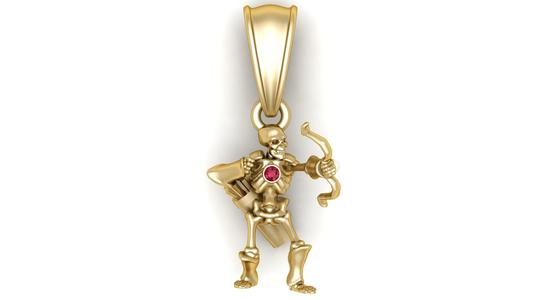 Skeleton Archer Pendant
