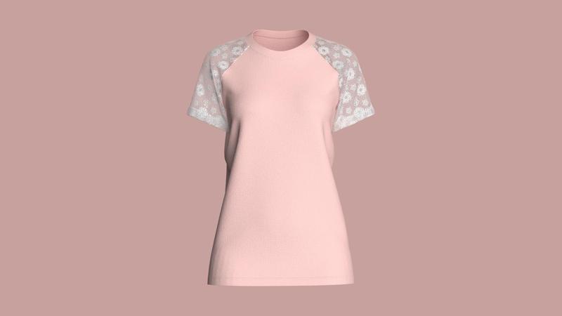 Ladies Raglan Tops   | Marvelous / Clo3d / obj / fbx