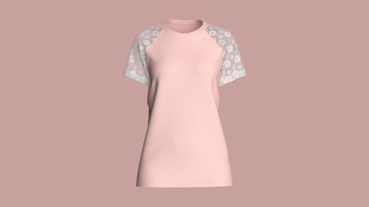 Ladies Raglan Tops   | Marvelous / Clo3d / obj / fbx