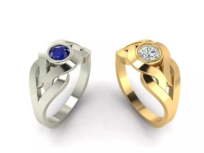 Single Gemstone Ring