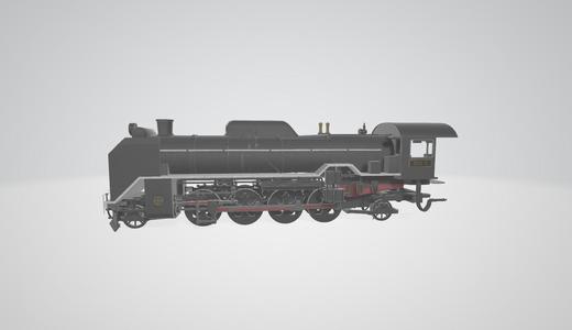 steam locomotive JNR D51