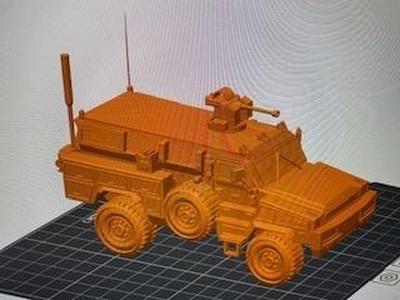 RG-31 Nyala MRAP - 3D Printing Model (Military Model)