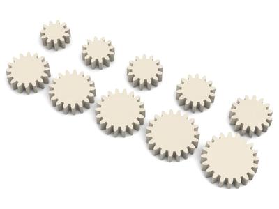 GEAR COLLECTION REAL GEAR INVOLUTE PROFILE 10T TO 20T