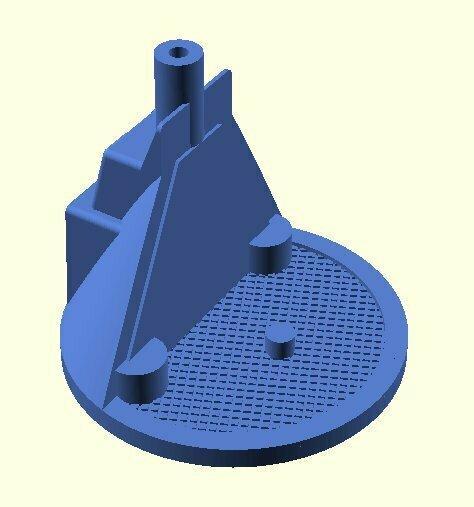 Transformers G1 Dai Atlas Pedestal for DoubleCanon