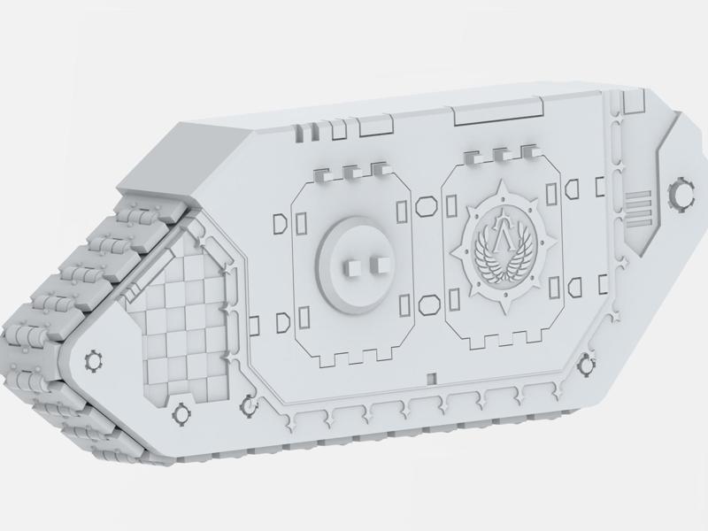 Ground Plunderer First Legion Side Plate