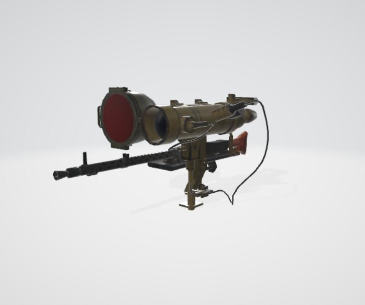 German WW2 Night Vision + MG-34 - FG 1250