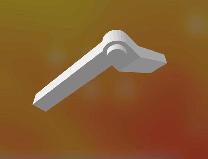 Johnson Bar for Bachmann New Tool 4-4-0