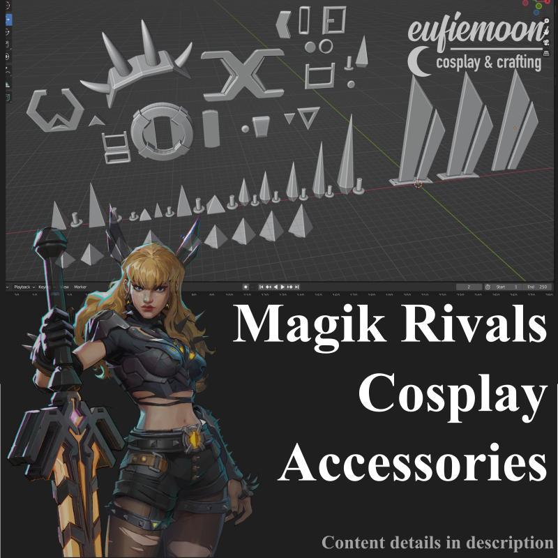 Magik Rivals Marvel Accessory Cosplay Pack