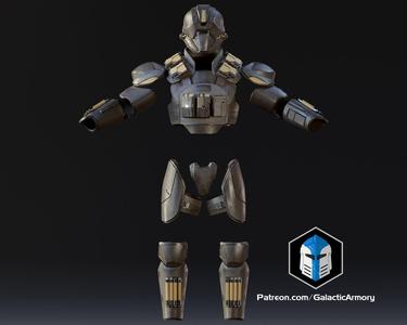Helldivers 2 - Juggernaut Armor - 3D Print Files
