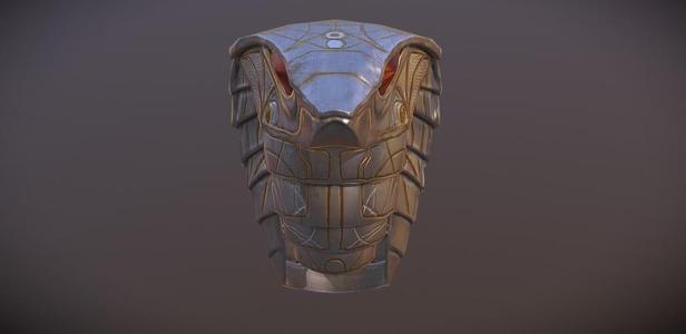 Serpent guard helmet