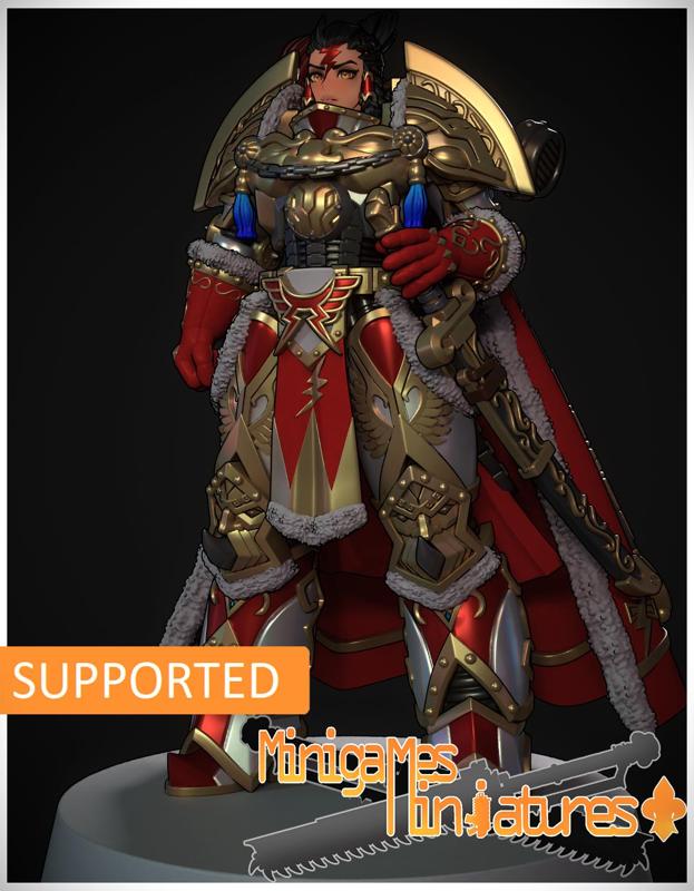 Khan waifu anime figurine