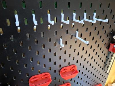 Snap on hook ikea SKÅDIS SKADIS
