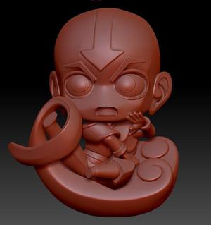 Aang Figure | Avatar The Last Airbender 3D Printable Model