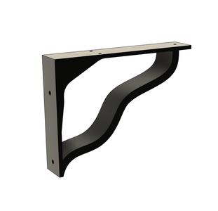 Decorative Shelf Bracket – 3D Printable Wall Support