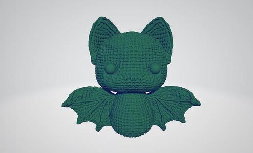 cute bat 3D-decoration