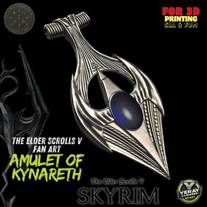 Amulet of Kynareth - Skyrim Amulets of the Nine Divines Collection