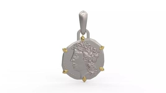 Virgo Zodiac Pendant