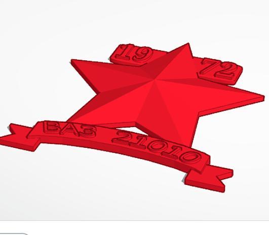 VAZ-BA3-Lada 21010 1972 custom front emblem