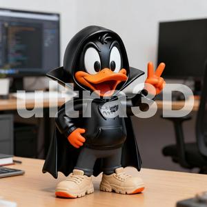 Daffy Duck Bat Hoodie Figure