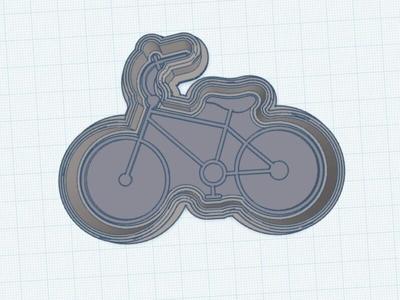 BMX Bike Cookie Cutter