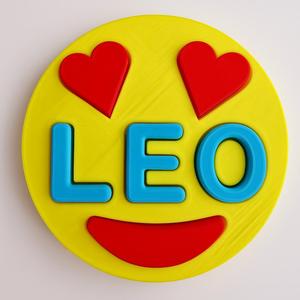 Emoji Puzzle “LEO” Educational Toy for Kids