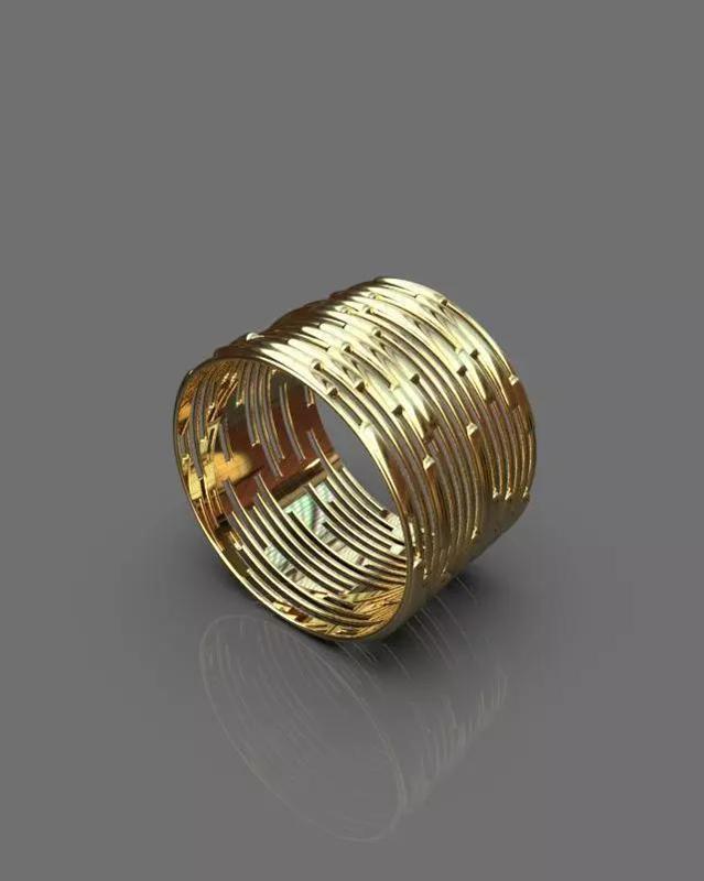 Modern style ring