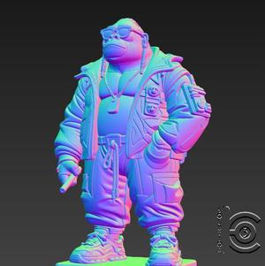Streetwise Gorilla - King of the Urban Jungle