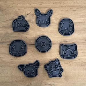 Pokemon Cookie Cutters