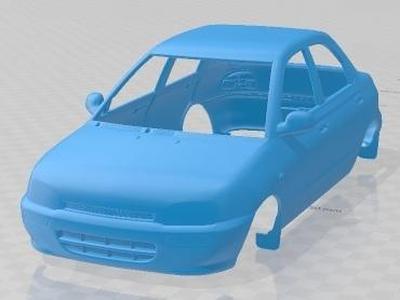 Autozam Revue 1990 Printable Body Car