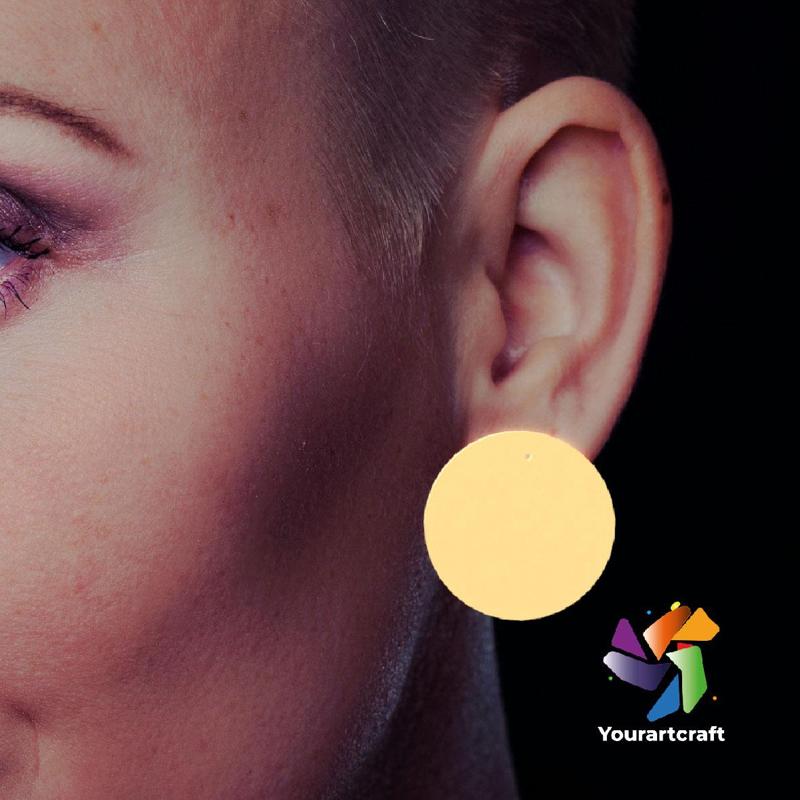 Chic circles: Elegant Geometric Earrings