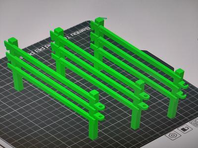 Horse fence with gate