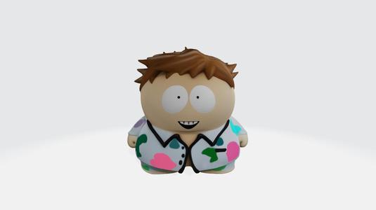 Eric Cartman pajama - 3d model