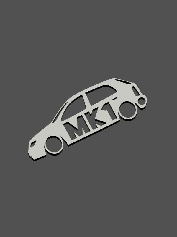 Skoda fabia keychain mk1
