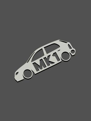 Skoda fabia keychain mk1