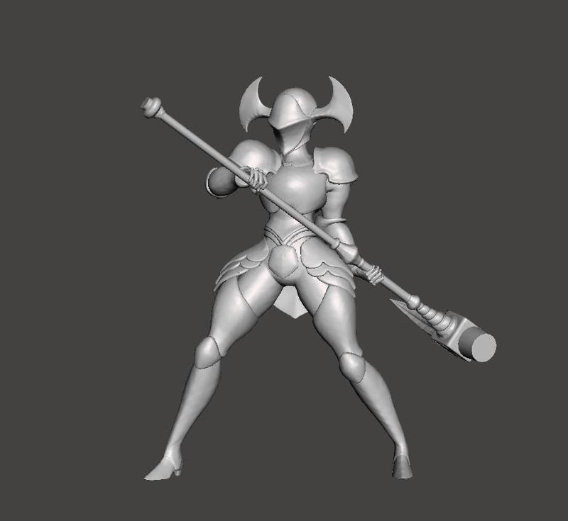 Diane Armor 3D Model