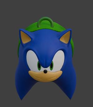 Sonic Link Keychain - Hedgehog Hero Cosplay - Sonic the Hedgehog - Ready to Print