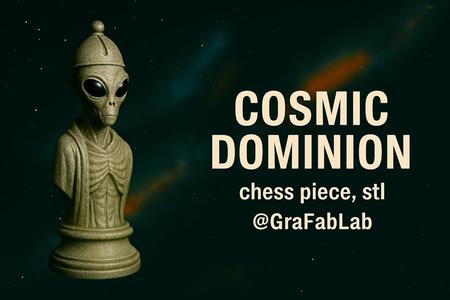 Cosmic Dominion "Bishop" - chess piece