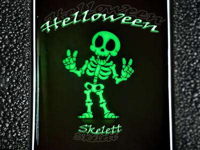 Helloween Skelett