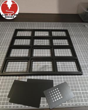 BUSINESS CARD LASER JIG - BUSINESS CARD TEMPLATE