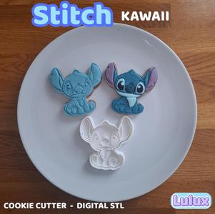 🩵 Stitch Cookie Cutter