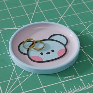 BT21 Koya Minini round trinket dish